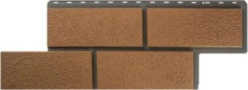 Фасадная панель Альта-Профиль Неаполитанский камень - Персиковый купить в Александрове