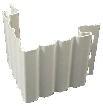 Наружный угол Рельефный широкий для сайдинга Mitten купить в Александрове