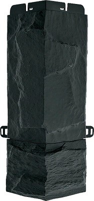 Угол наружный Альта-Профиль Гранит ЭКО - Графит купить в Александрове