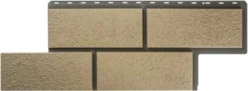 Фасадная панель Альта-Профиль Неаполитанский камень - Слоновая Кость купить в Александрове