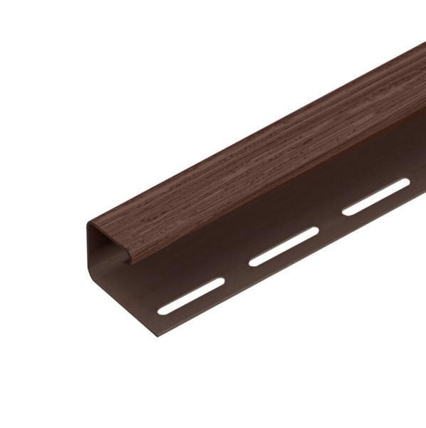 J-профиль TECOS ЛЮКС 3,05м ИТАЛЬЯНСКИЙ ОРЕХ купить в Александрове