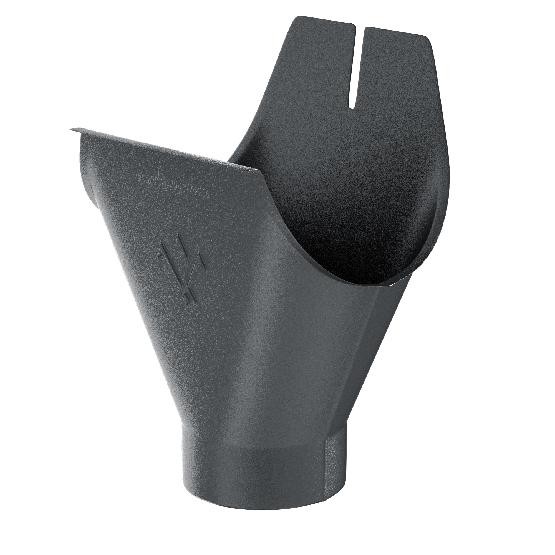 Водосток Aquasistem, Система 150/100 - Воронка желоба RR 23 Маренго matt купить в Александрове