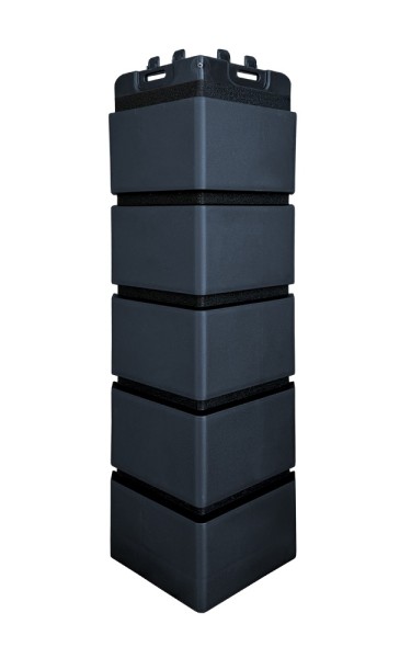 Угол Grand Line клинкерный кирпич ПРЕМИУМ Графит (шов RAL 9005) купить в Александрове