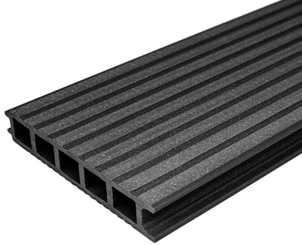 Террасная доска из ДПК бесшовная holzhof, Антрацит купить в Александрове