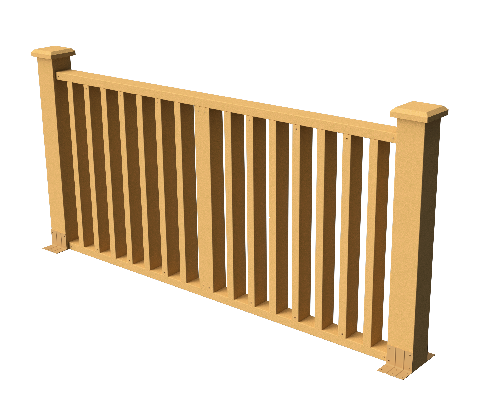 Ограждения декоративное ДПК GRINDERDECO  Риальто песчаник купить в Александрове