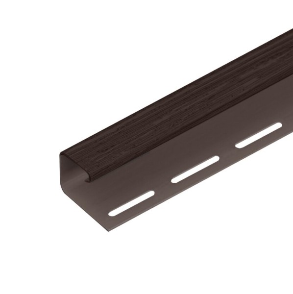 J-профиль TECOS ЛЮКС 3,05м БРАЗИЛЬСКАЯ ВИШНЯ купить в Александрове