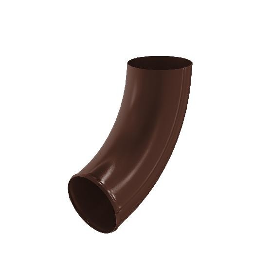 Водосток Aquasistem, система 125x90 - Отвод трубы RAL 8017 Коричневый купить в Александрове