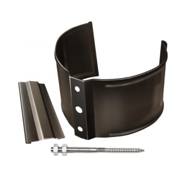 Водосток Grand Line 125x90 – Хомут трубы (на кирпич) RR 32 купить в Александрове