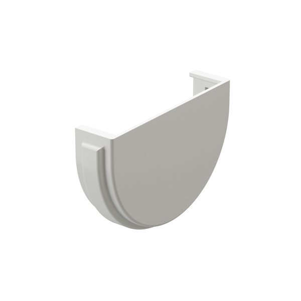 Заглушка желоба Docke Premium ПВХ - Пломбир купить в Александрове