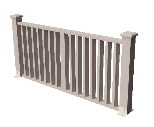 Ограждения декоративное ДПК GRINDERDECO  Риальто выбеленый дуб купить в Александрове