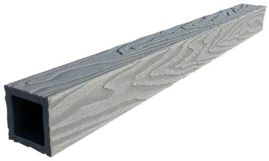 Балясина ДПК 3D GardenParkett фактура дерева Серый купить в Александрове