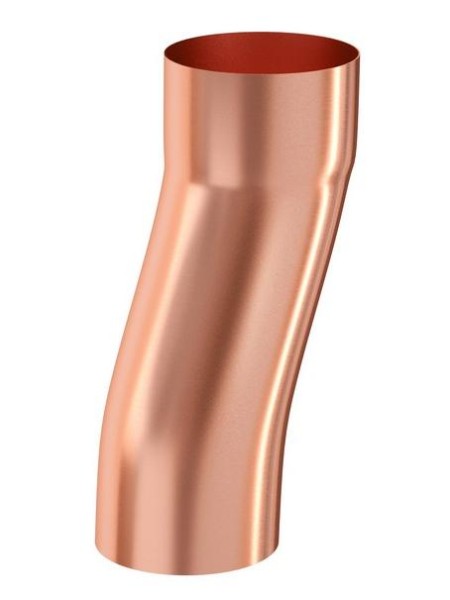 Водосток Aquasistem, система 125x90 - S-обвод медный купить в Александрове