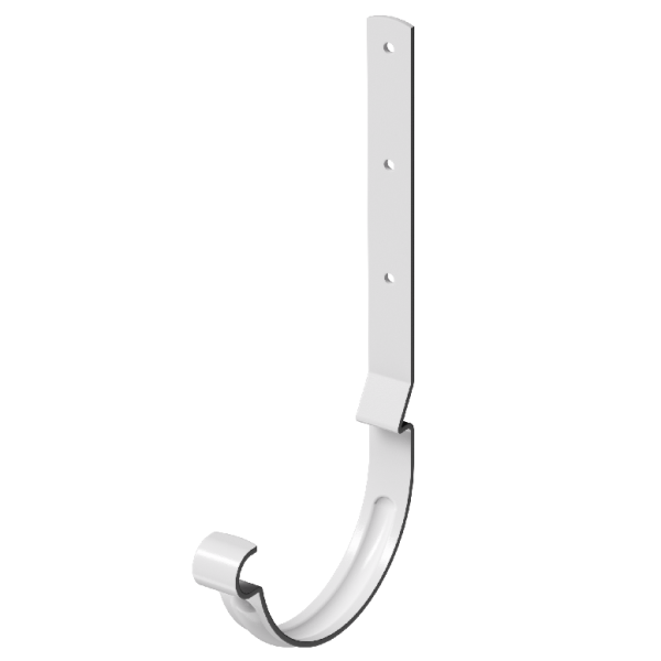 Карнизный крюк длинный D125 Döcke STAL PREMIUM Пломбир, (RAL 9010) купить в Александрове