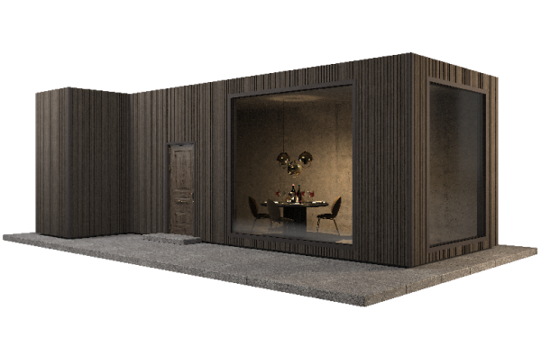 Фасадная панель GRINDERDECO, ДПК,двухсторонняя Венге купить в Александрове