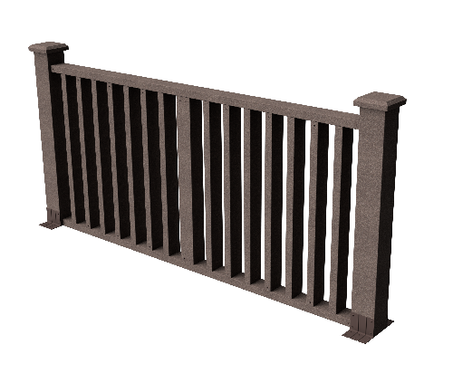 Ограждения декоративное ДПК GRINDERDECO Риальто венге купить в Александрове