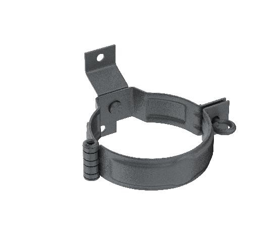 Водосток Aquasistem, Система 150/100 - Декоративный хомут трубы под дерево с комплектом крепления RR 23 Маренго matt купить в Александрове