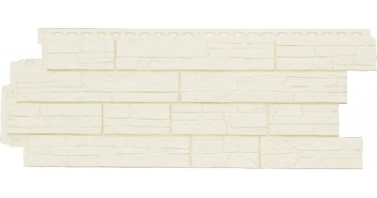 Фасадная панель Grand Line Сланец молочный купить в Александрове