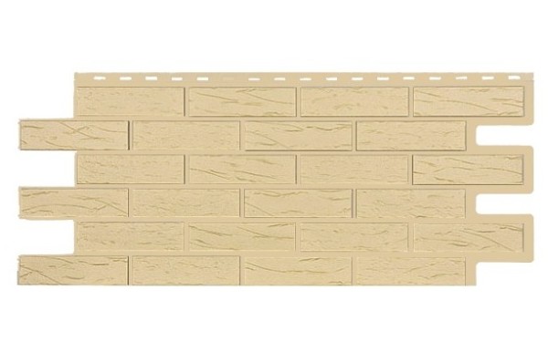 Фасадная панель T-Siding Кирпич Саман Эко Амбер купить в Александрове