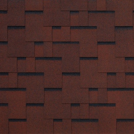 Гибкая черепица Tegola SAN REMO rosso 402 купить в Александрове