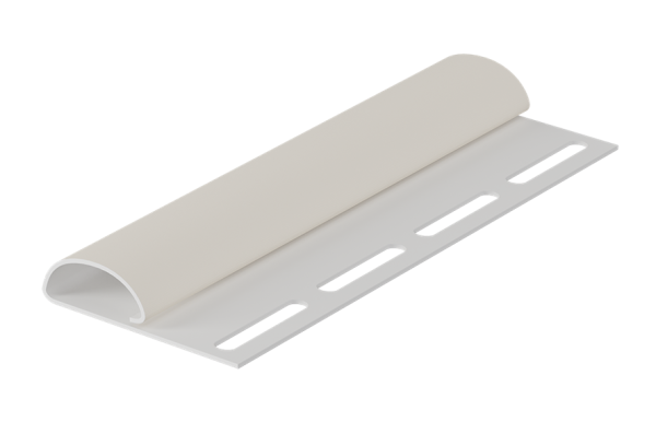 Финишная планка для сайдинга Элит, Белая купить в Александрове