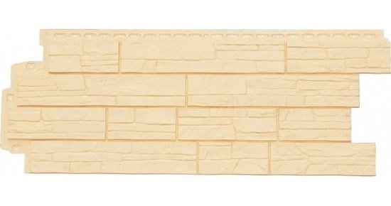 Фасадная панель Grand Line Сланец бежевый купить в Александрове