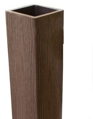 Столб опорный Woodvex Co-Extrusion Темно - Коричневый купить в Александрове
