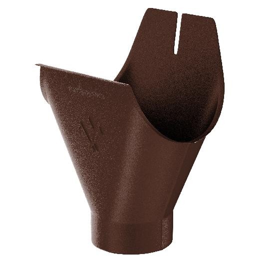 Водосток Aquasistem, Система 150/100 - Воронка желоба RAL 8017 Коричневый matt купить в Александрове