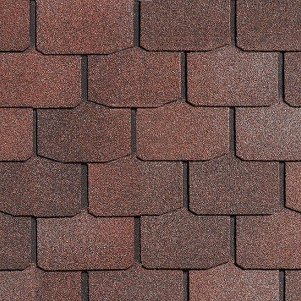 Гибкая черепица Shinglas, серия Классик, коллекция Модерн – Красный мрамор купить в Александрове