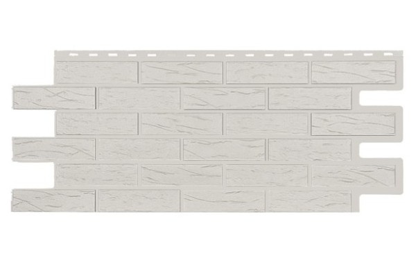 Фасадная панель T-Siding Кирпич Саман Эко Уайт купить в Александрове