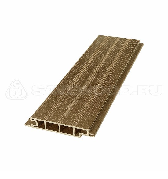 Террасная доска из ДПК SW Padus радиальный распил «SaveWood» тик купить в Александрове