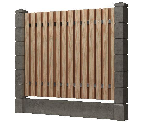 Заборная доска GRINDERDECO, ДПК, тиснение "дуб" Песчаник купить в Александрове