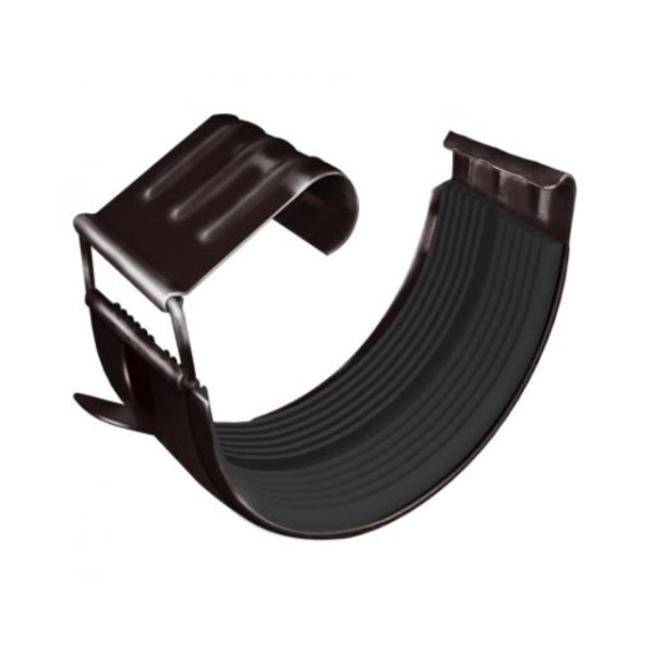 Водосток Grand Line 125x90 – Соединитель желоба RAL 8017 купить в Александрове