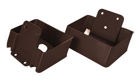 Крепления перил наклонное из алюминия GardenParkett Венге купить в Александрове